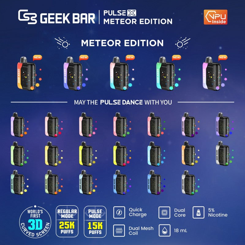 Geek Bar Pulse X 25,000 Puffs Vape