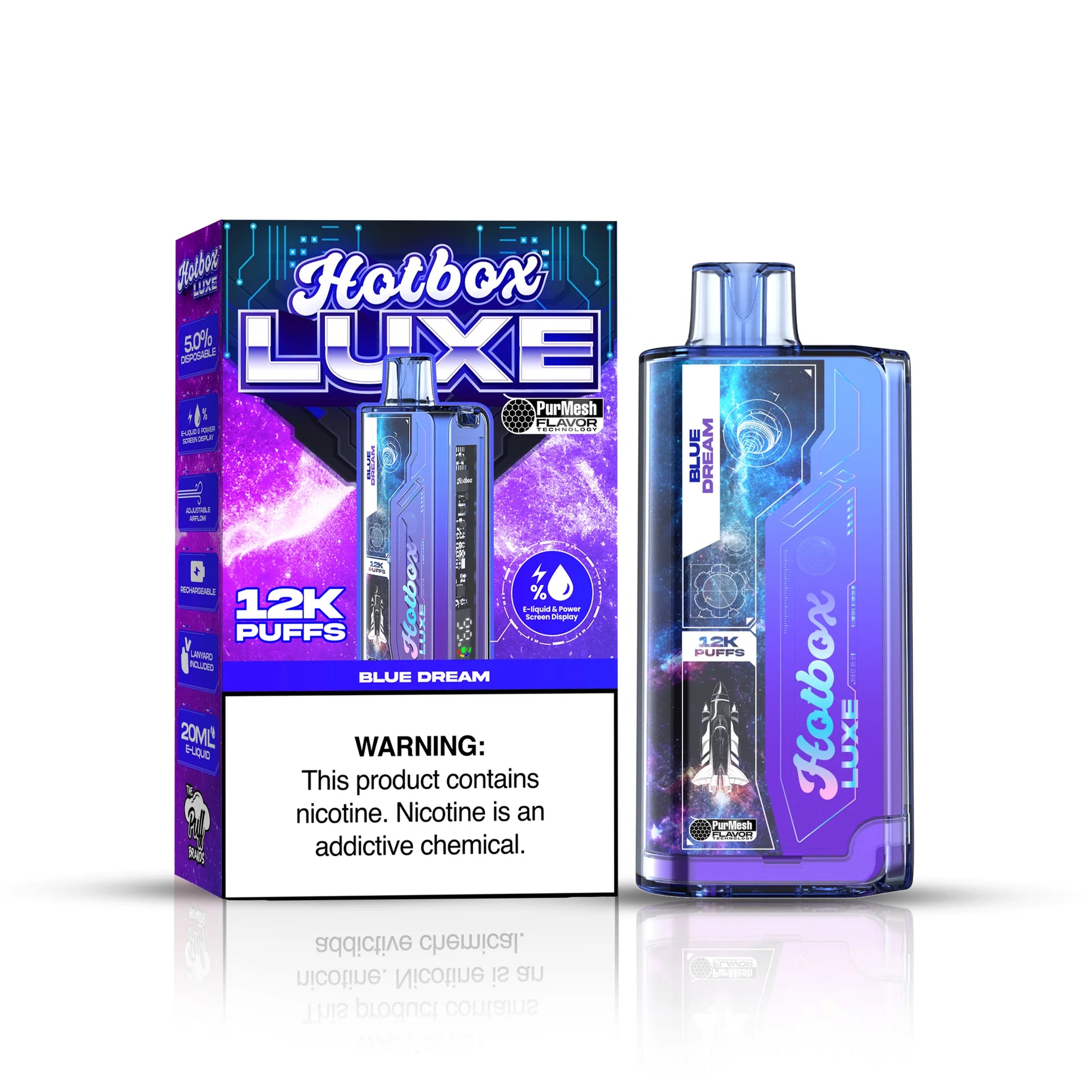 Puff Hotbox Luxe 12000 Puff Disposable Vape Device