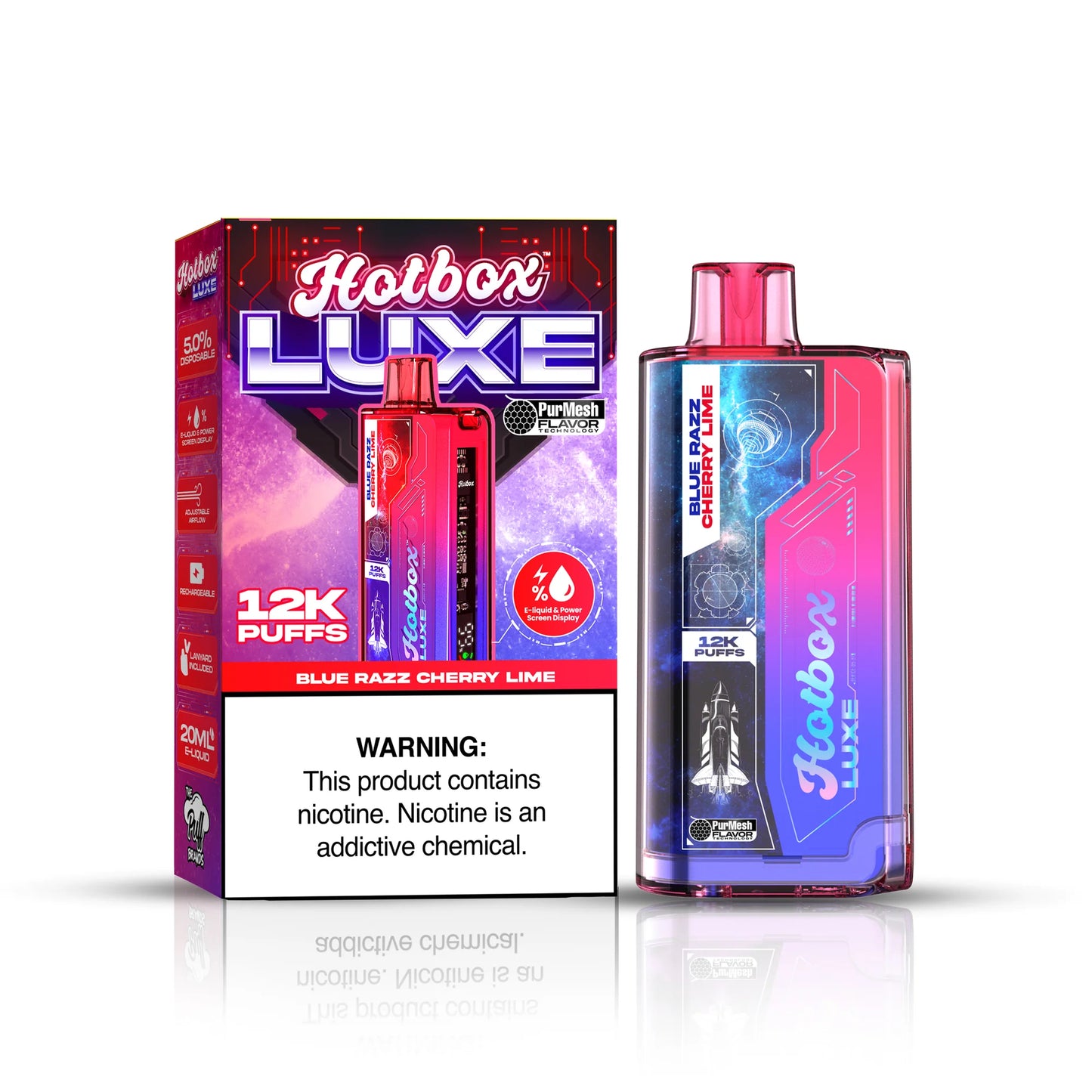 Puff Hotbox Luxe 12000 Puff Disposable Vape Device