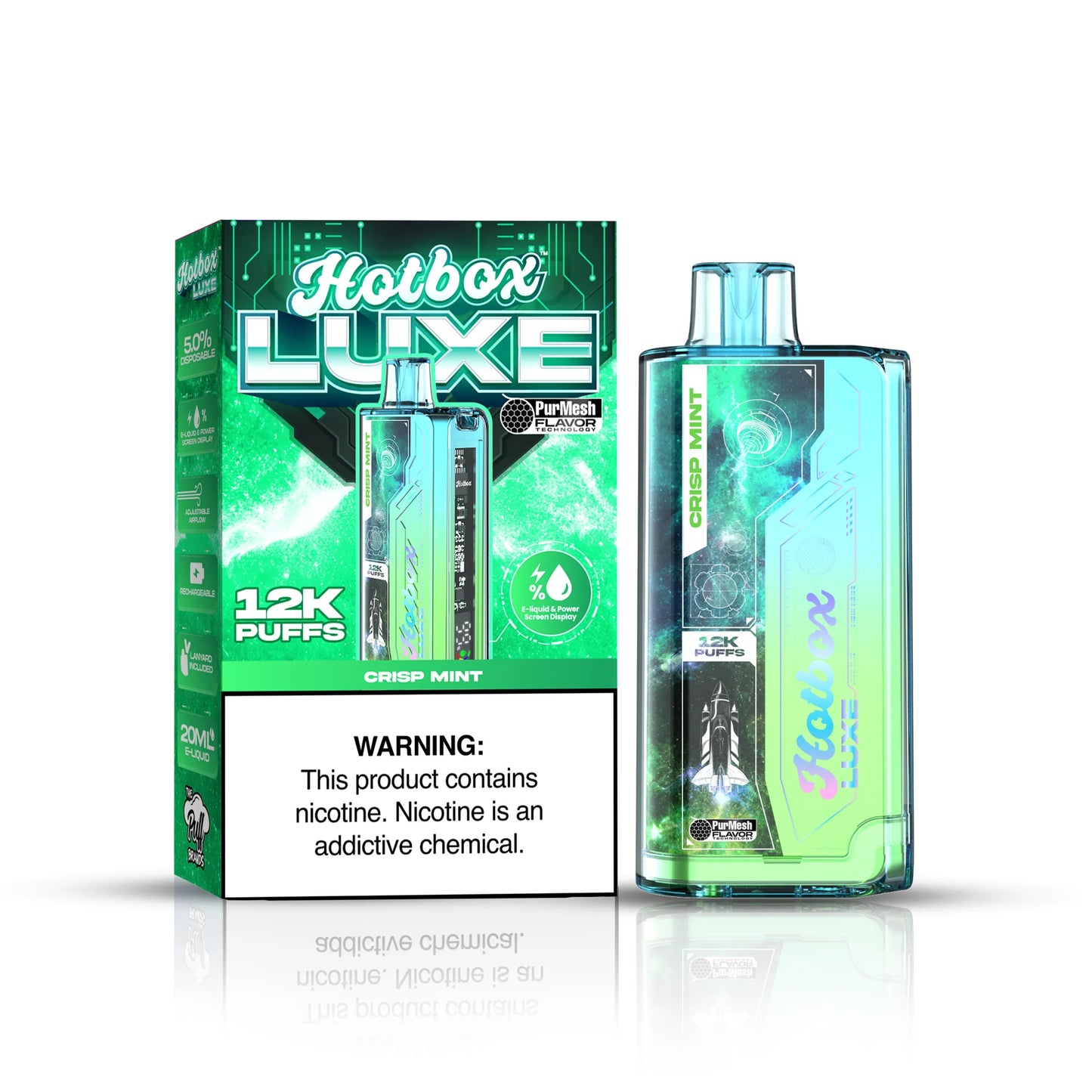 Puff Hotbox Luxe 12000 Puff Disposable Vape Device