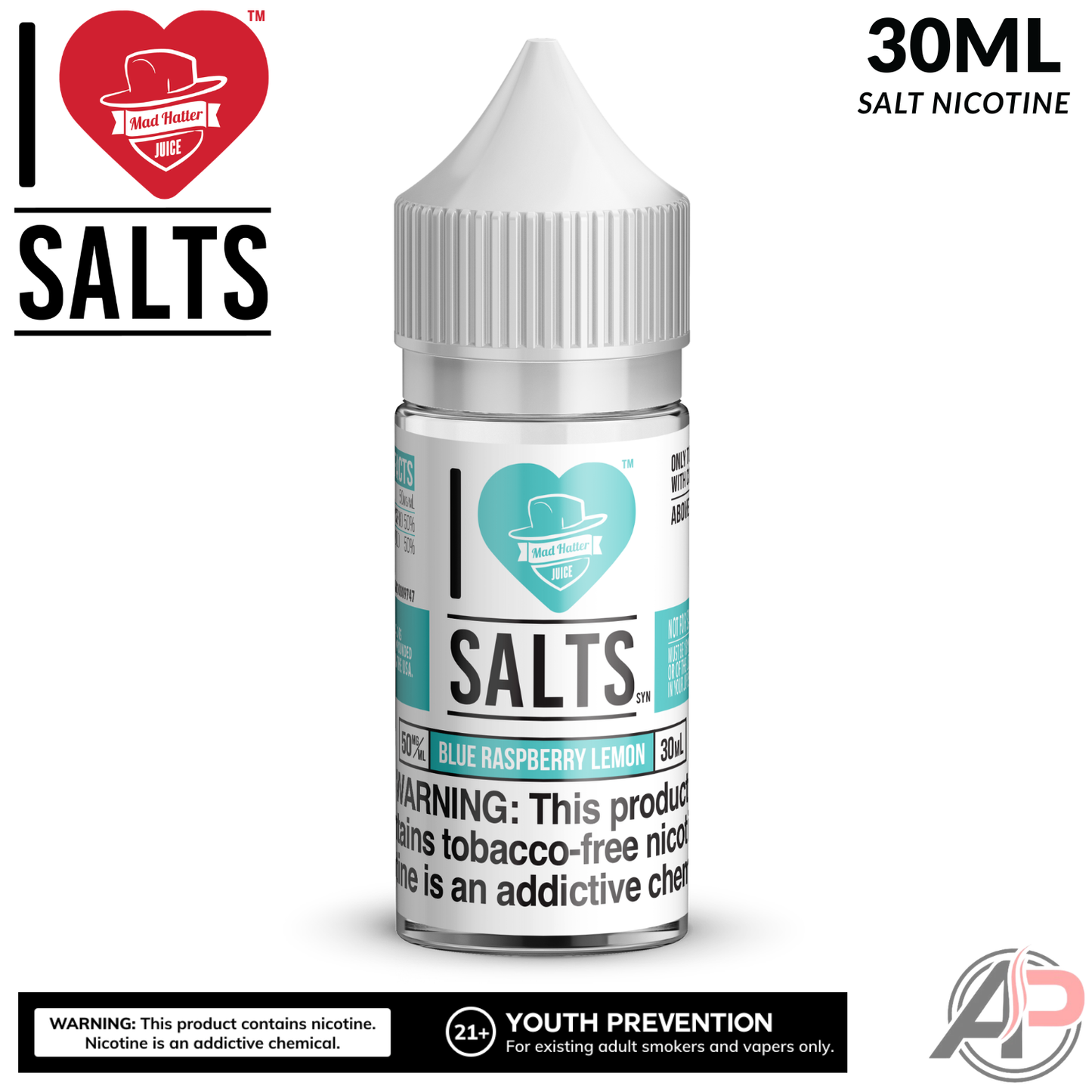 I Love Salts Blue Raspberry Lemonade Salt Nicotine 30mL