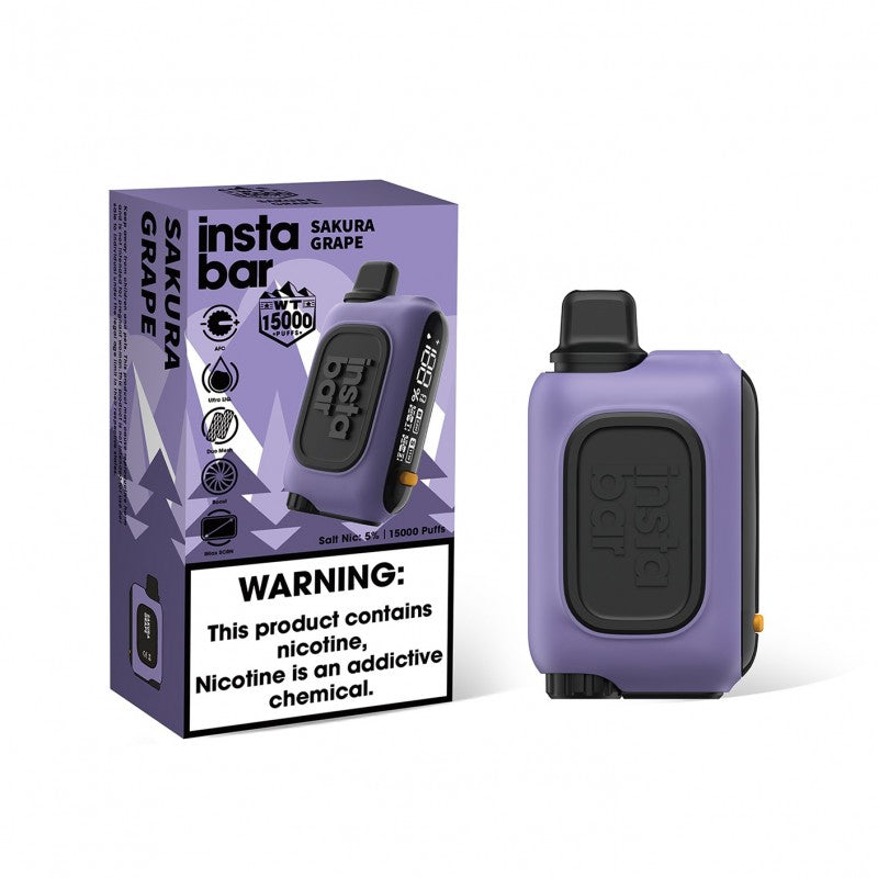 InstaBar WT15000 Vape 15k Puffs Disposable Device