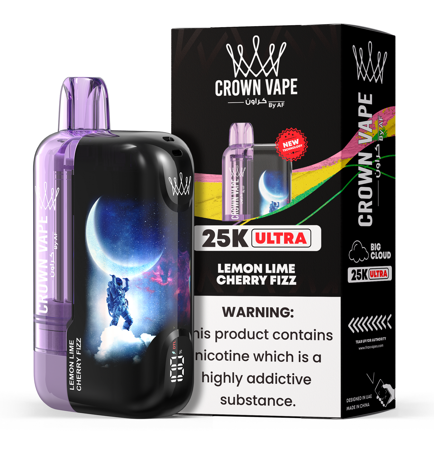 Al Fakher Crown Bar Ultra 25000 Puffs Disposable Vape Device