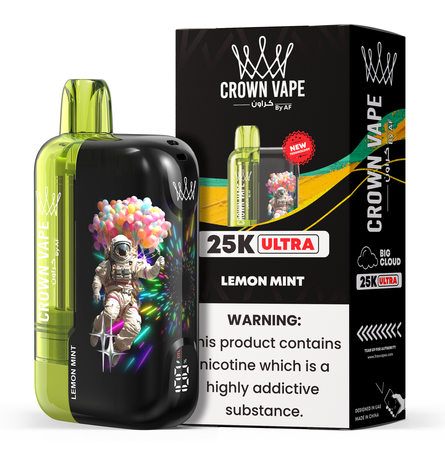 Al Fakher Crown Bar Ultra 25000 Puffs Disposable Vape Device