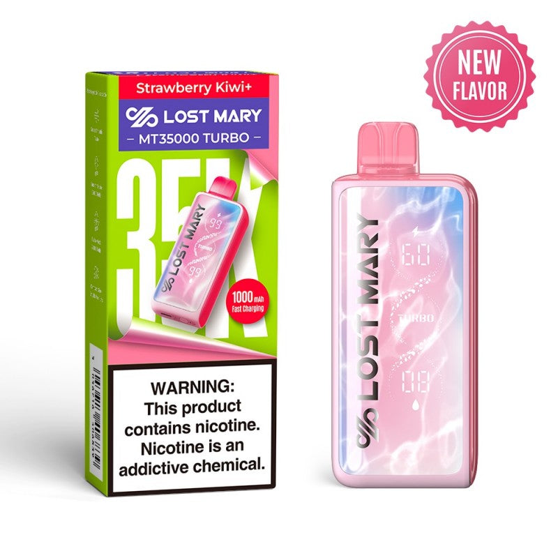 Lost Mary MT35000 Turbo Disposable Vape Device Strawberry Kiwi+