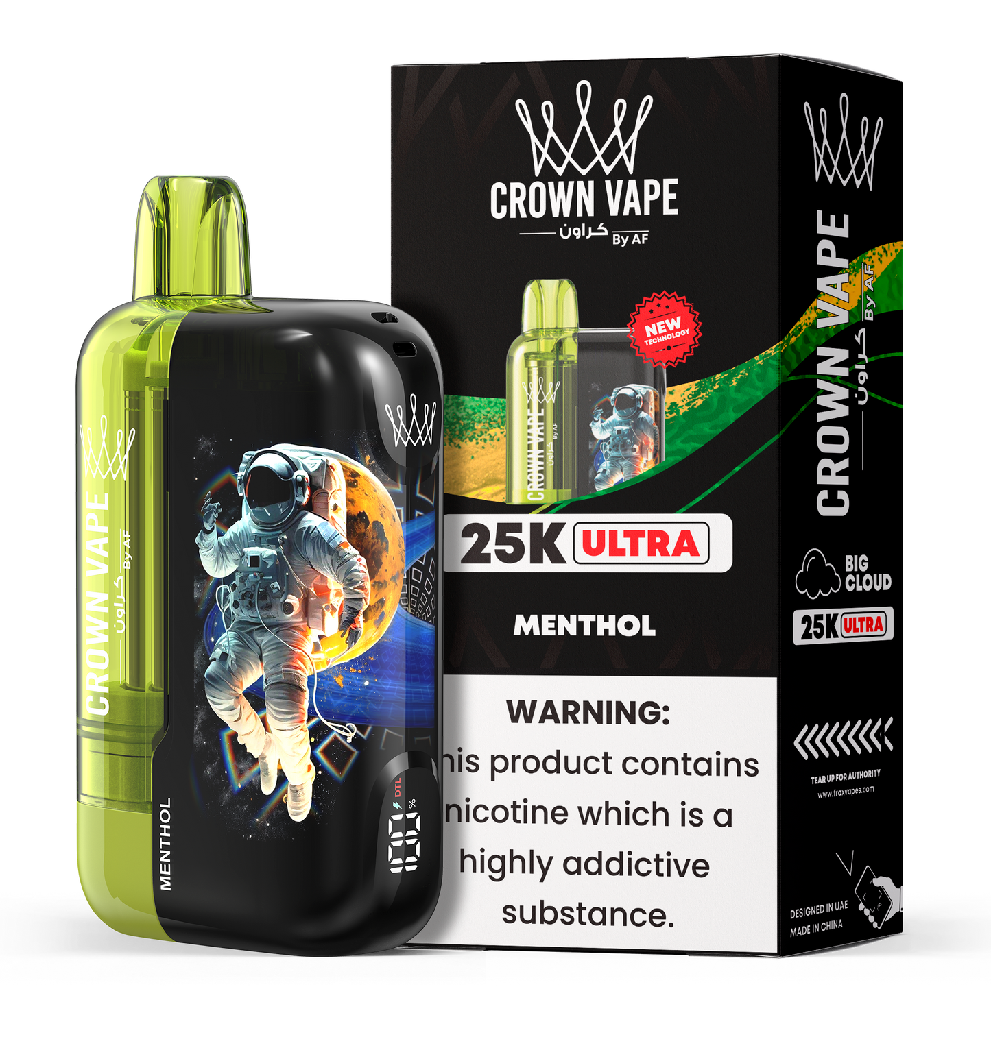 Al Fakher Crown Bar Ultra 25000 Puffs Disposable Vape Device