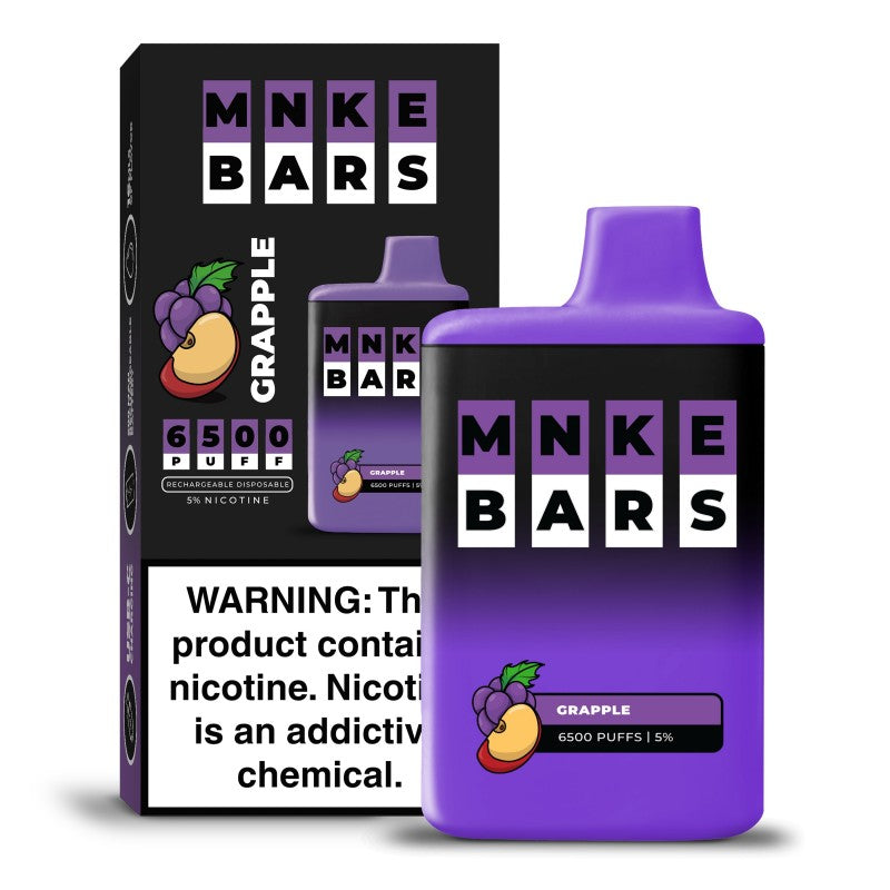 MNKE Bars 6500 Puffs Disposable Vape Device