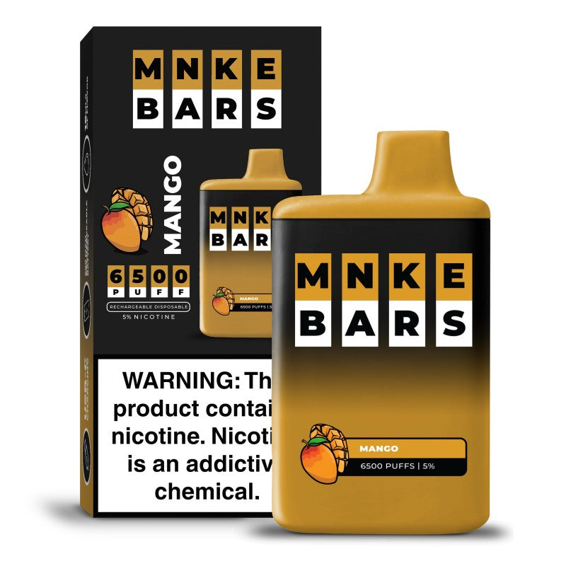 MNKE Bars 6500 Puffs Disposable Vape Device