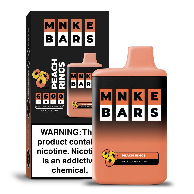MNKE Bars 6500 Puffs Disposable Vape Device