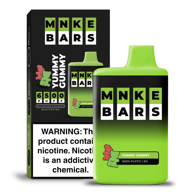 MNKE Bars 6500 Puffs Disposable Vape Device