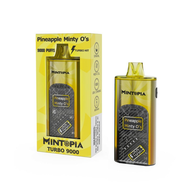 Mintopia Turbo 9000 Puff Disposable Vape Device