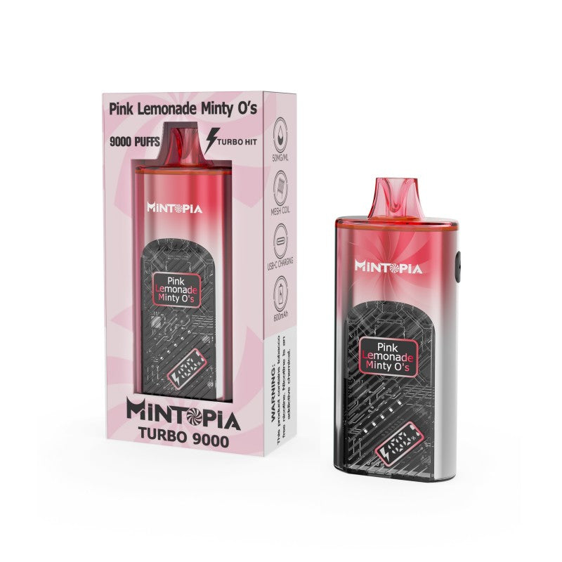 Mintopia Turbo 9000 Puff Disposable Vape Device