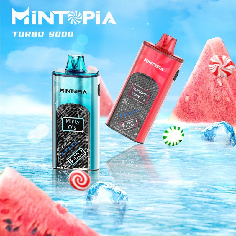 Mintopia Turbo 9000 Puff Disposable Vape Device