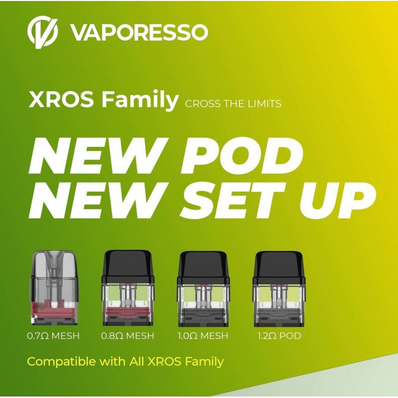 Vaporesso Xros Replacement Pods 4 Pack