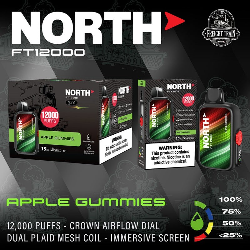 North FT12000 Puffs Disposable Vape Device