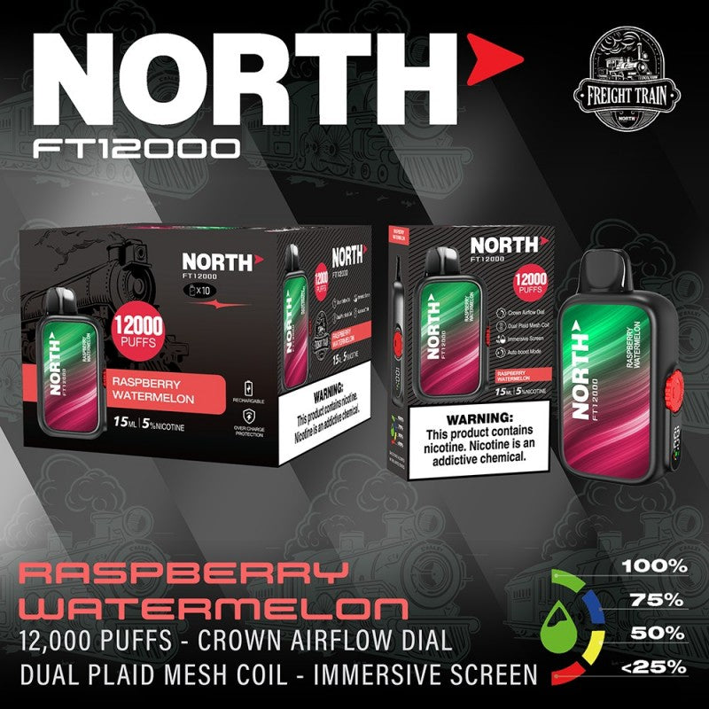 North FT12000 Puffs Disposable Vape Device