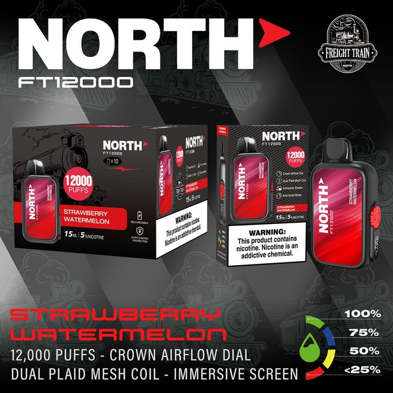 North FT12000 Puffs Disposable Vape Device