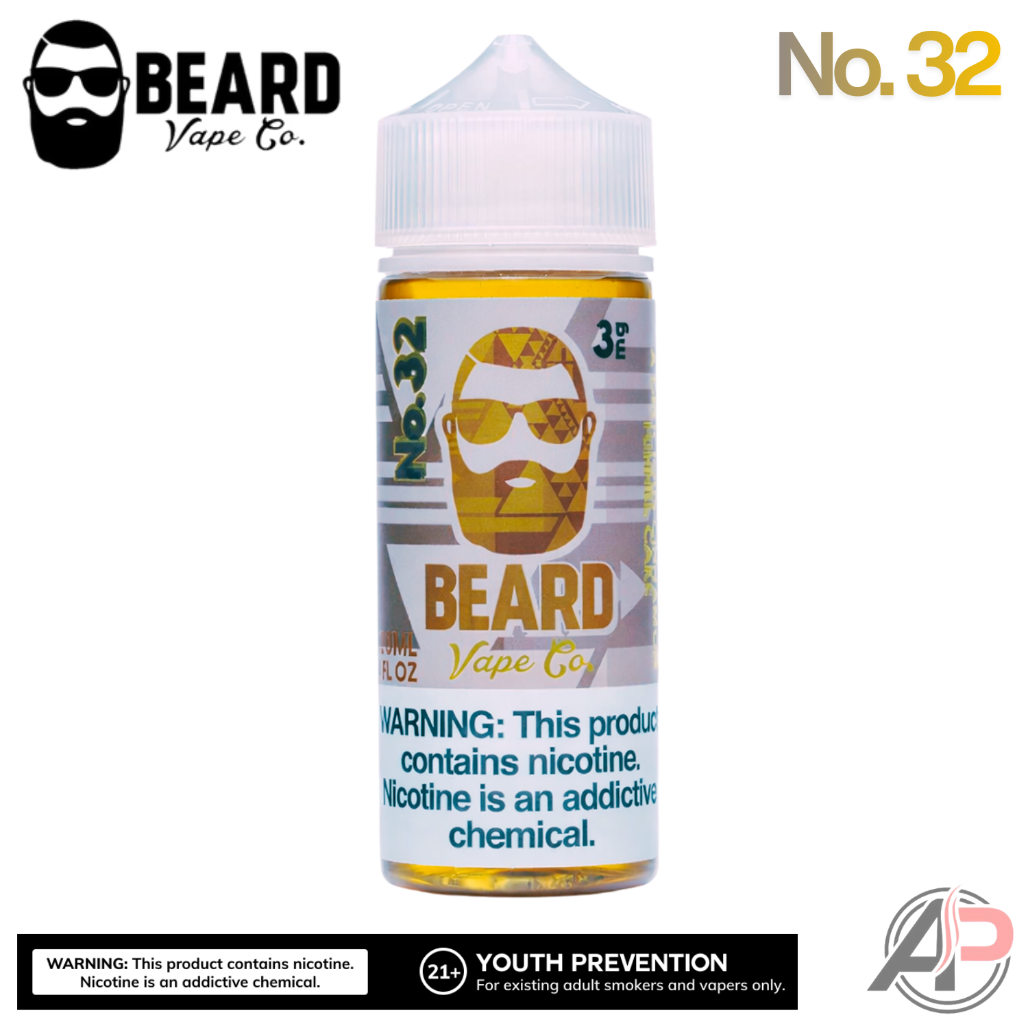 Beard Vape Co No. 32 E-Liquid 120mL  Apvs