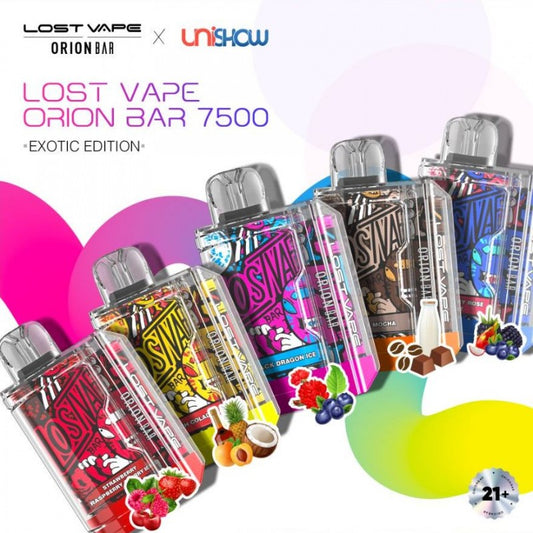 Lost Vape Orion Bar 7500 Puff Disposable Vape Device