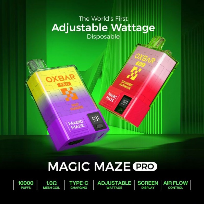 Oxbar Magic Maze Pro 10000 Puff Disposable Vape Device