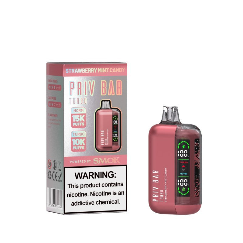 Smok Priv Bar Turbo 15000 Puffs Disposable Vape Device