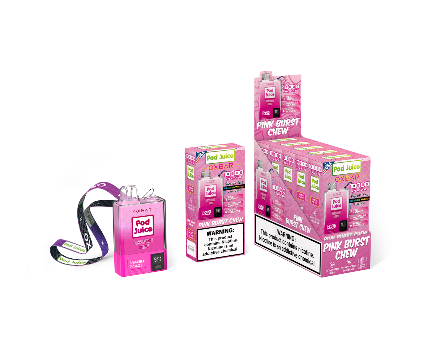 Oxbar Magic Maze Pro 10000 Puff Disposable Vape Device