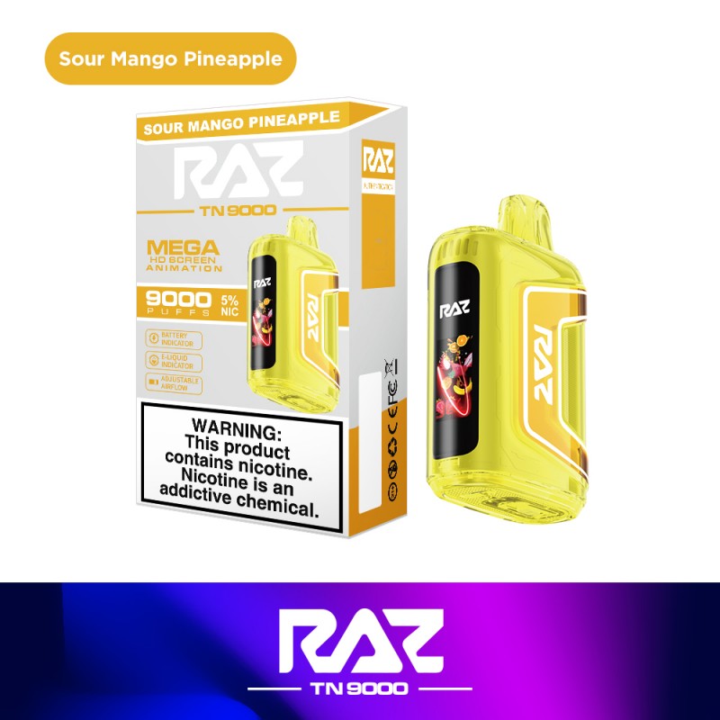 Raz TN9000 9K Puffs Disposable Vape Device