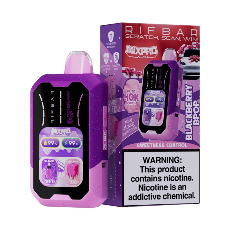 RifBar MixPro 40K Puffs Disposable Vape Device