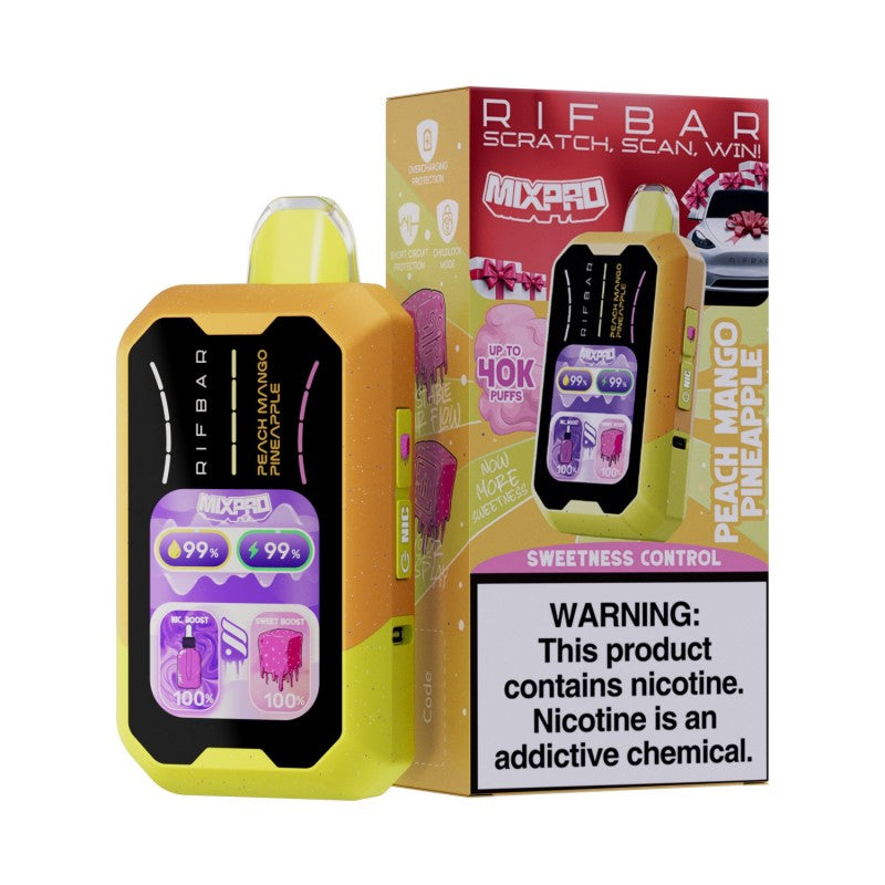 RifBar MixPro 40K Puffs Disposable Vape Device
