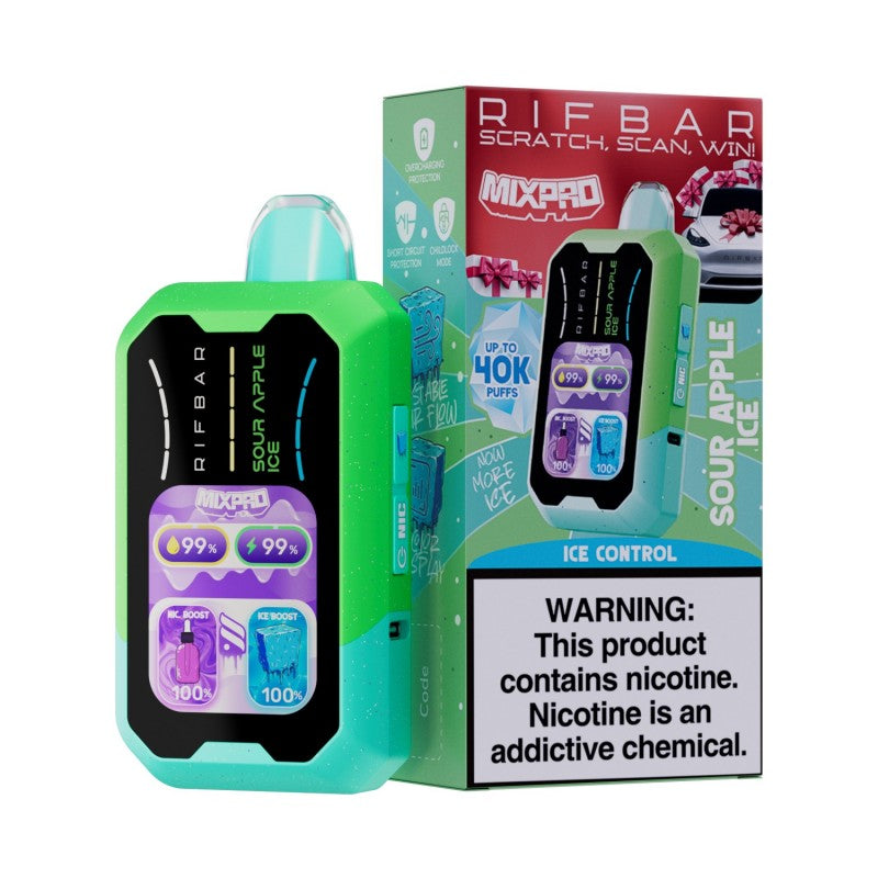 RifBar MixPro 40K Puffs Disposable Vape Device