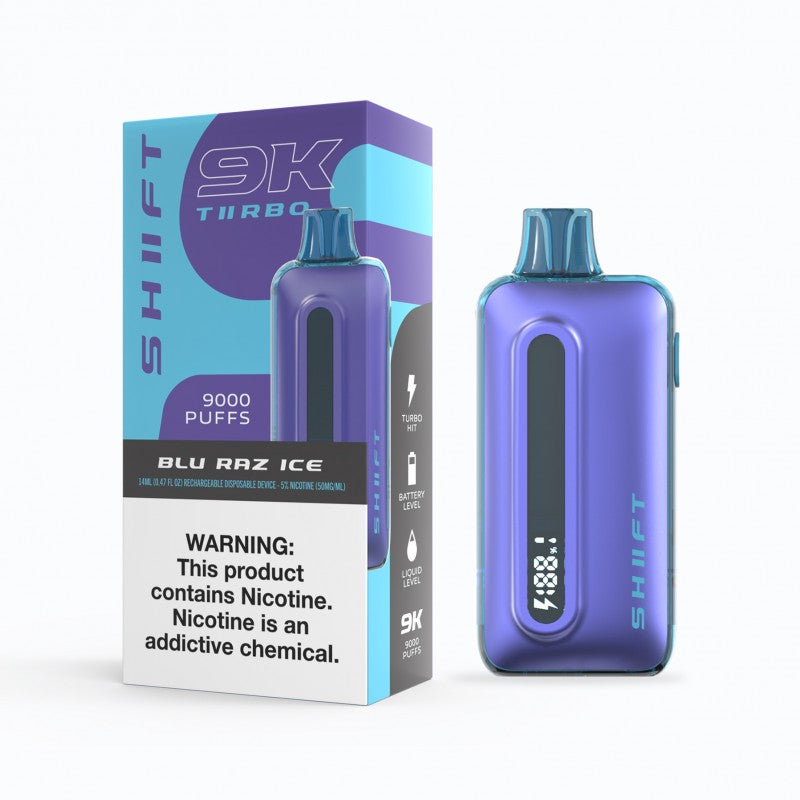 Shiift Tiirbo 9000 Puffs Disposable Vape Device