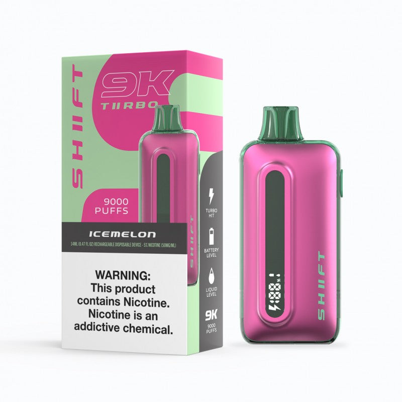 Shiift Tiirbo 9000 Puffs Disposable Vape Device