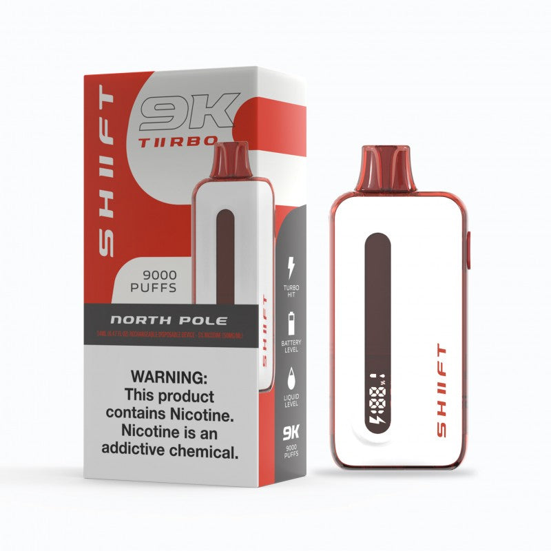 Shiift Tiirbo 9000 Puffs Disposable Vape Device