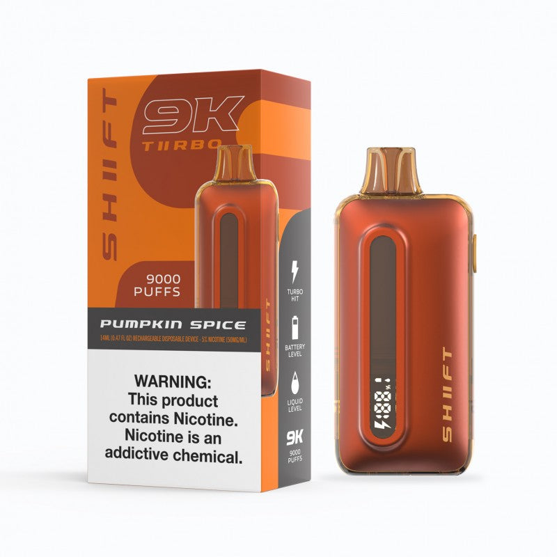 Shiift Tiirbo 9000 Puffs Disposable Vape Device