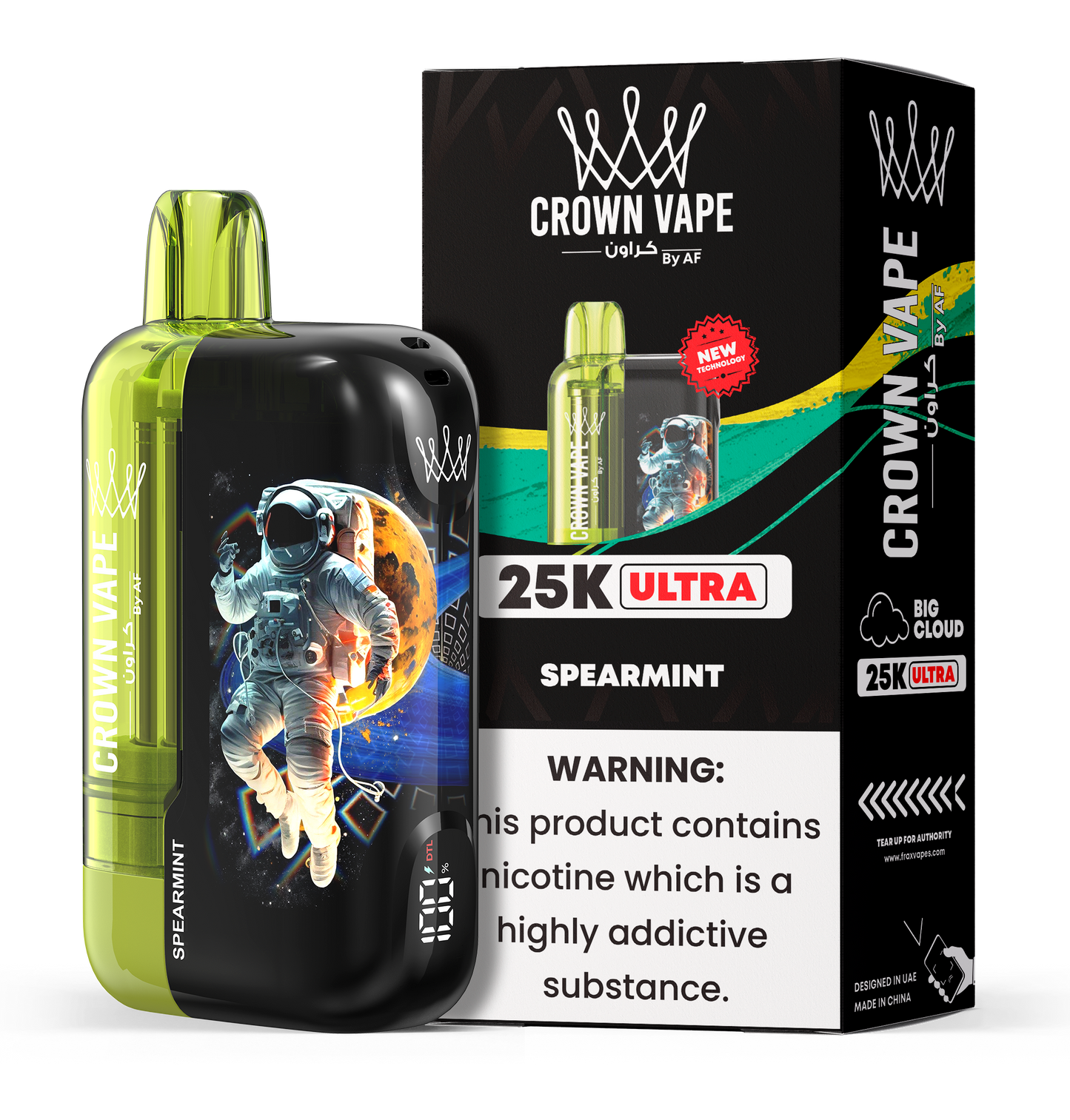 Al Fakher Crown Bar Ultra 25000 Puffs Disposable Vape Device