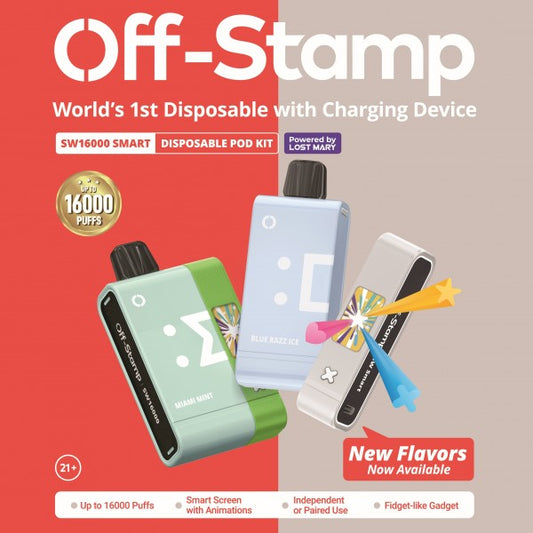 Off-Stamp SW16000 Disposable Vape Smart Kit Device
