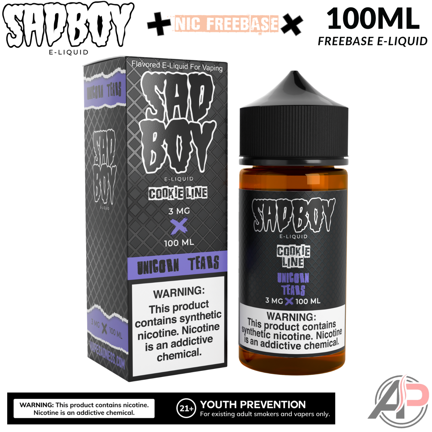 Sadboy Unicorn Tears E-Liquid 100mL