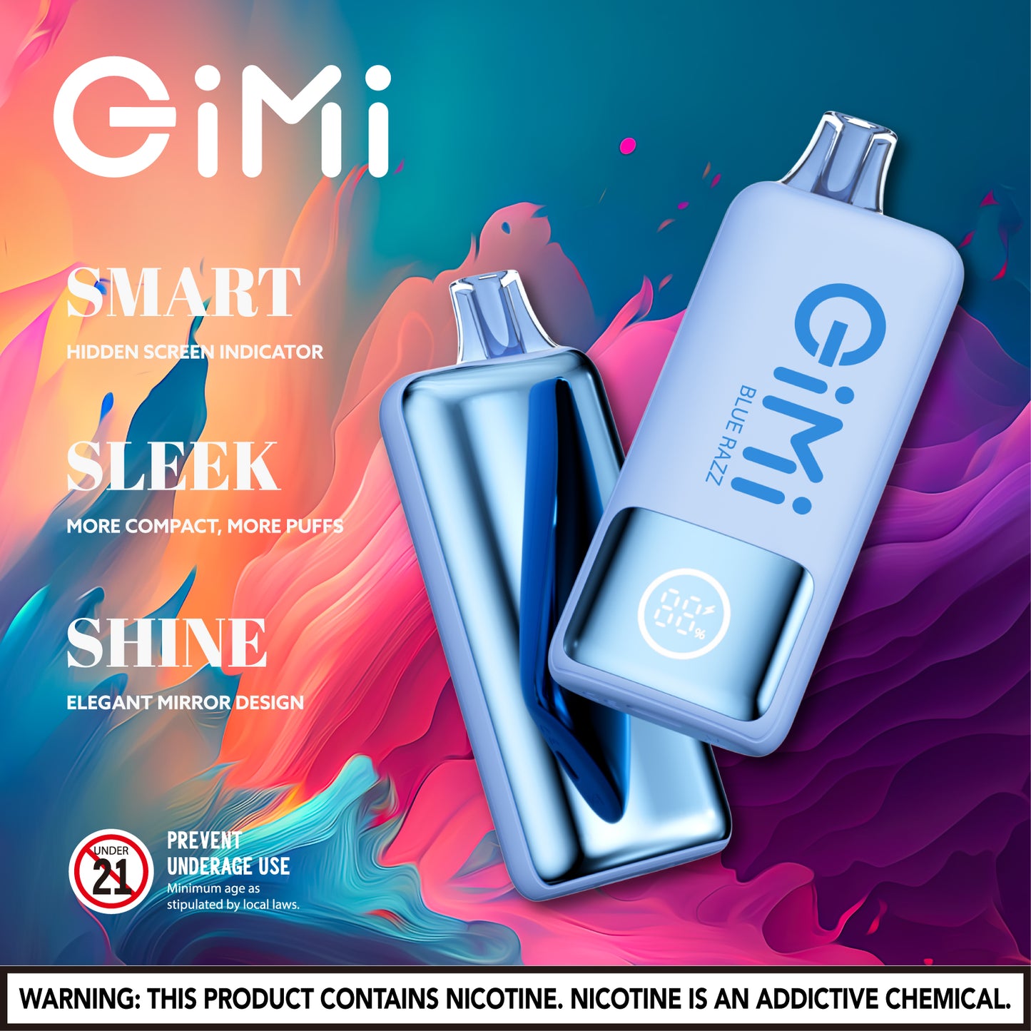 Flum Gimi 8500 Puff Disposable Vape Device