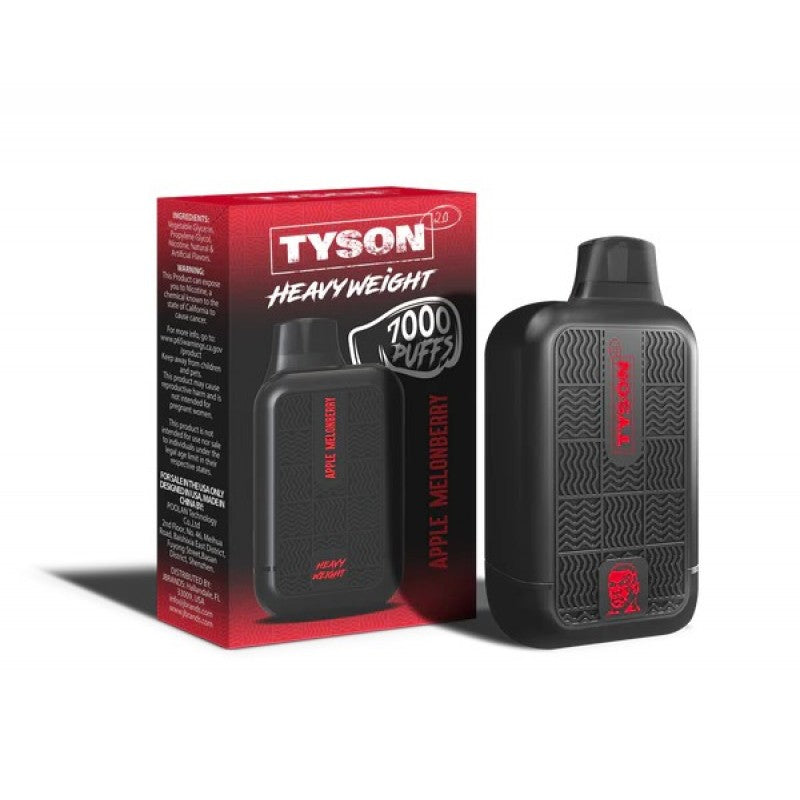 Tyson 2.0 Heavy Weight 7000 Puffs Disposable Vape Device