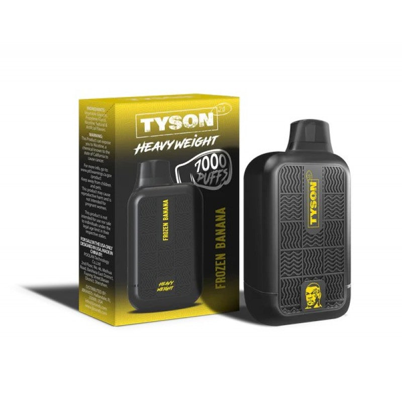 Tyson 2.0 Heavy Weight 7000 Puffs Disposable Vape Device