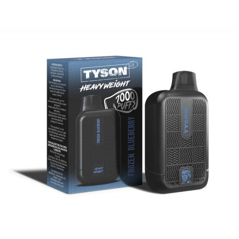 Tyson 2.0 Heavy Weight 7000 Puffs Disposable Vape Device