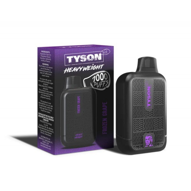 Tyson 2.0 Heavy Weight 7000 Puffs Disposable Vape Device