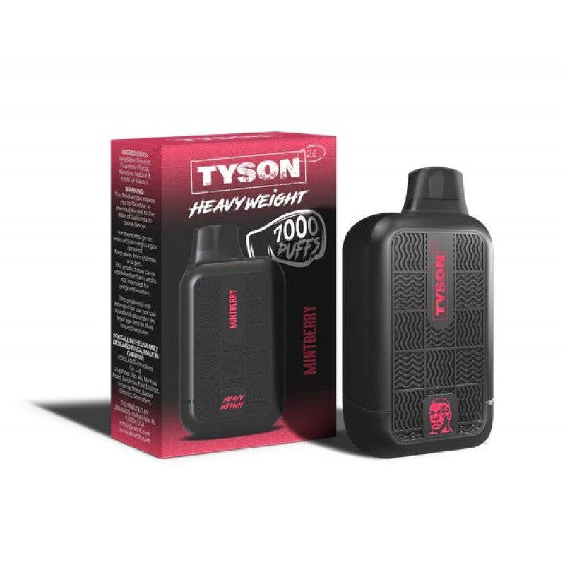 Tyson 2.0 Heavy Weight 7000 Puffs Disposable Vape Device
