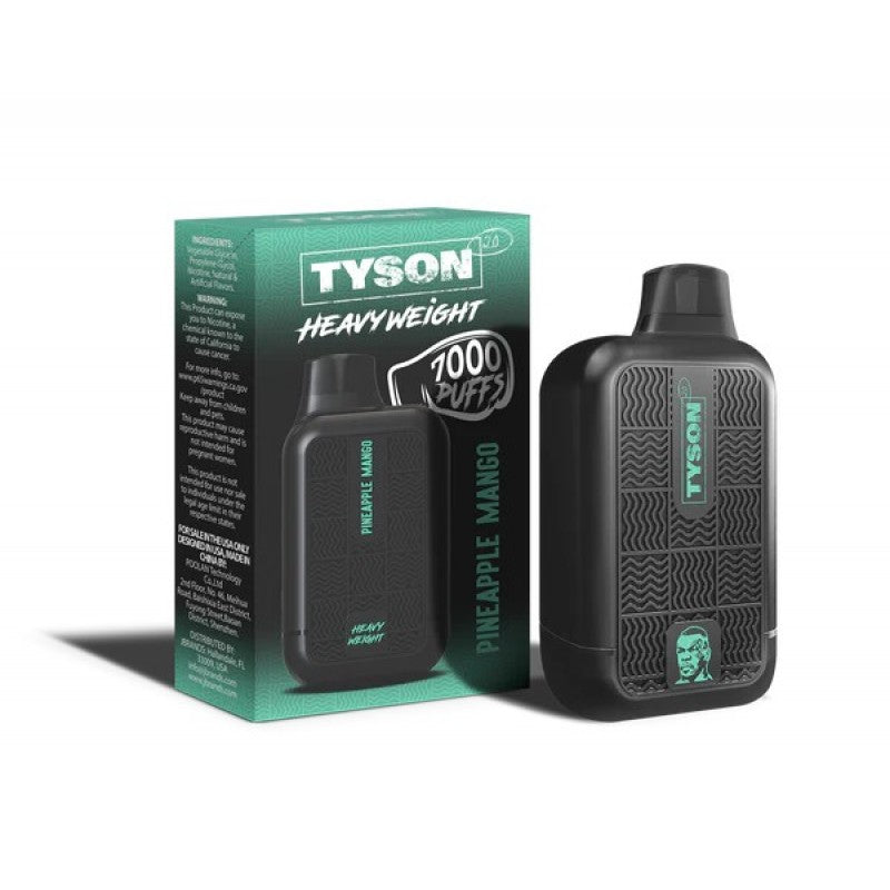 Tyson 2.0 Heavy Weight 7000 Puffs Disposable Vape Device