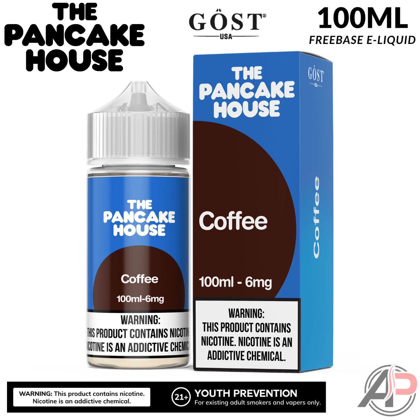 The Pancake House Coffee Gost Vapor E-Liquid 100mL