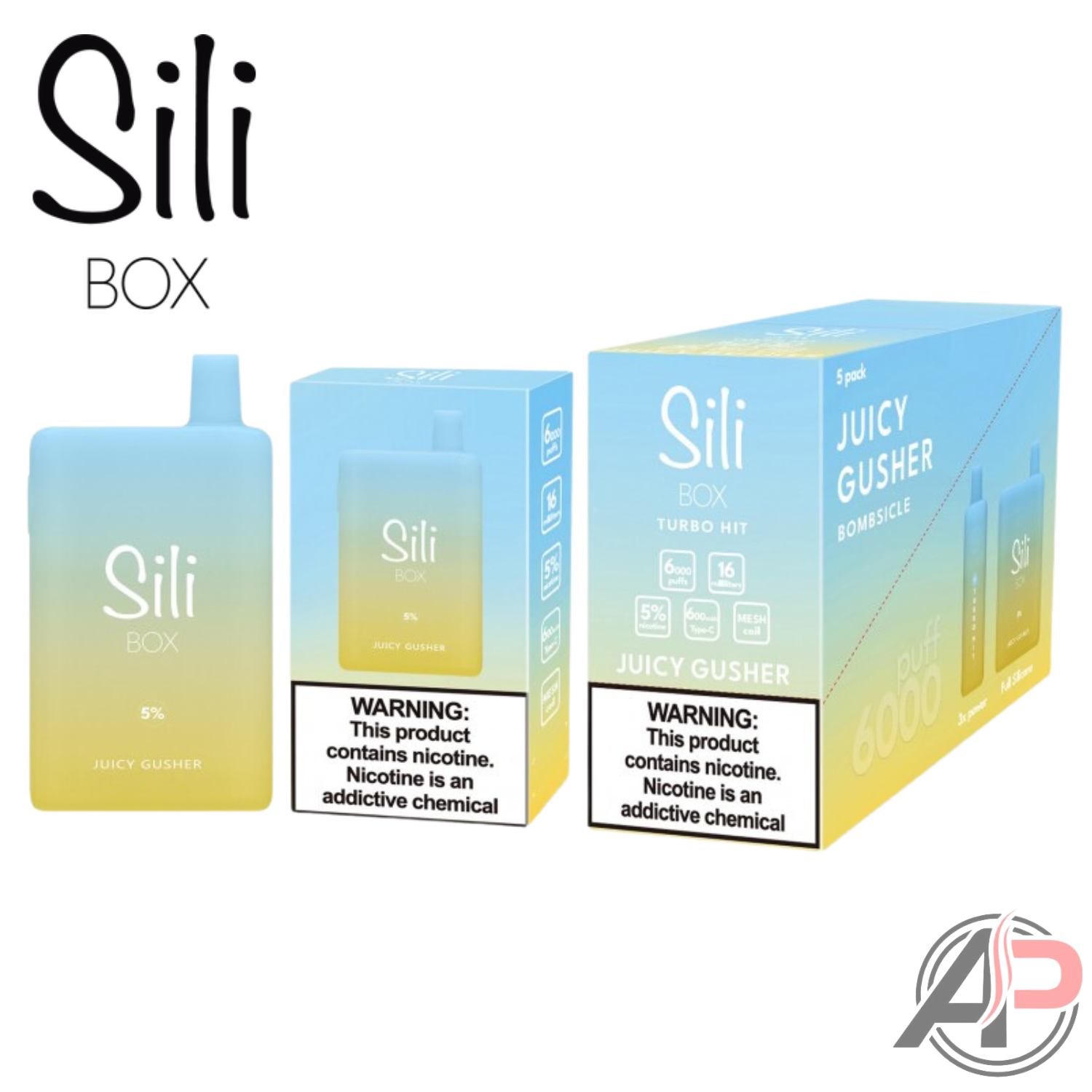 Sili Box Turbo Hit 6000 Puffs Vape All Flavors Apvs Sili Box Turbo Hit 6000 Puffs Vape All Flavors Apvs