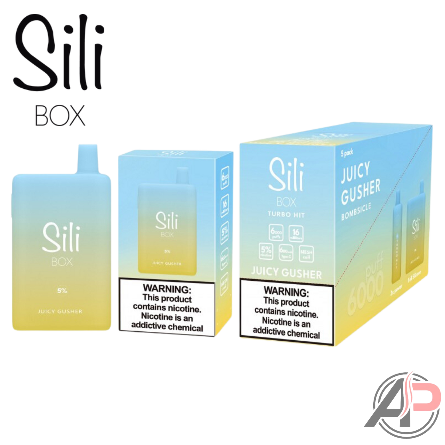 Sili Box Turbo Hit 6000 Puffs Disposable Vape Device