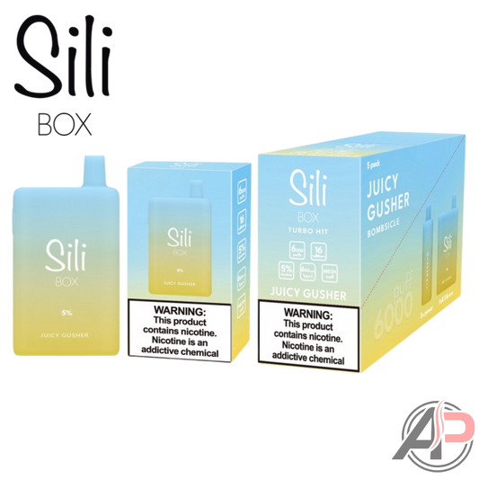Sili Box Turbo Hit 6000 Puffs Disposable Vape Device