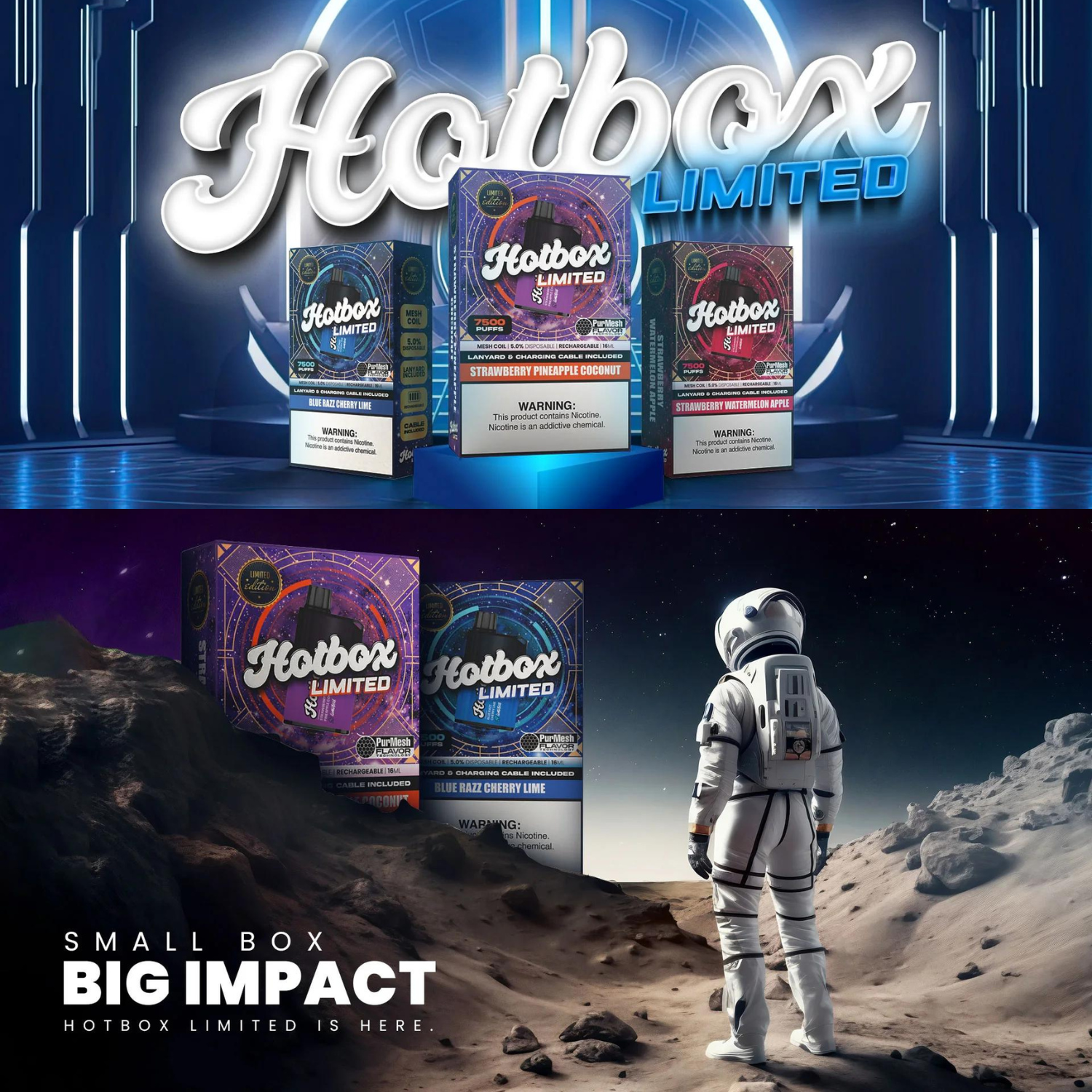 Puff Hotbox 7500 Puffs Disposable Vape Device