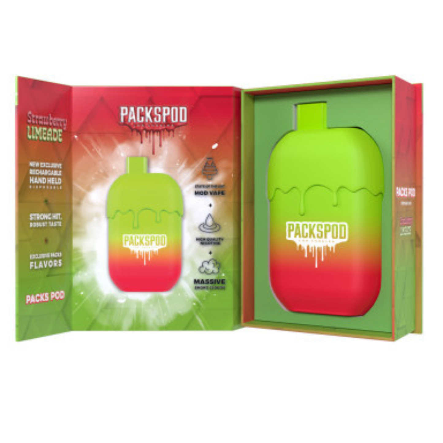 Packwoods Packspod Vape 5000 Puffs Disposable Device